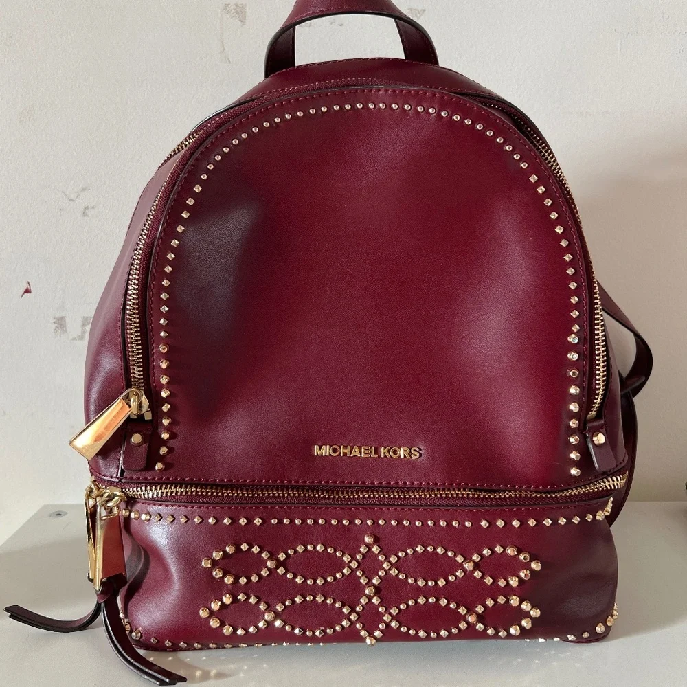 Michael Kors Rhea Medium Backpack - Picture 1 of 8